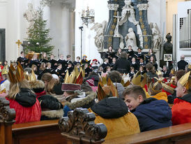 Diözesale Aussendung der Sternsinger im Hohen Dom zu Fulda (Foto:Karl-Franz Thiede)